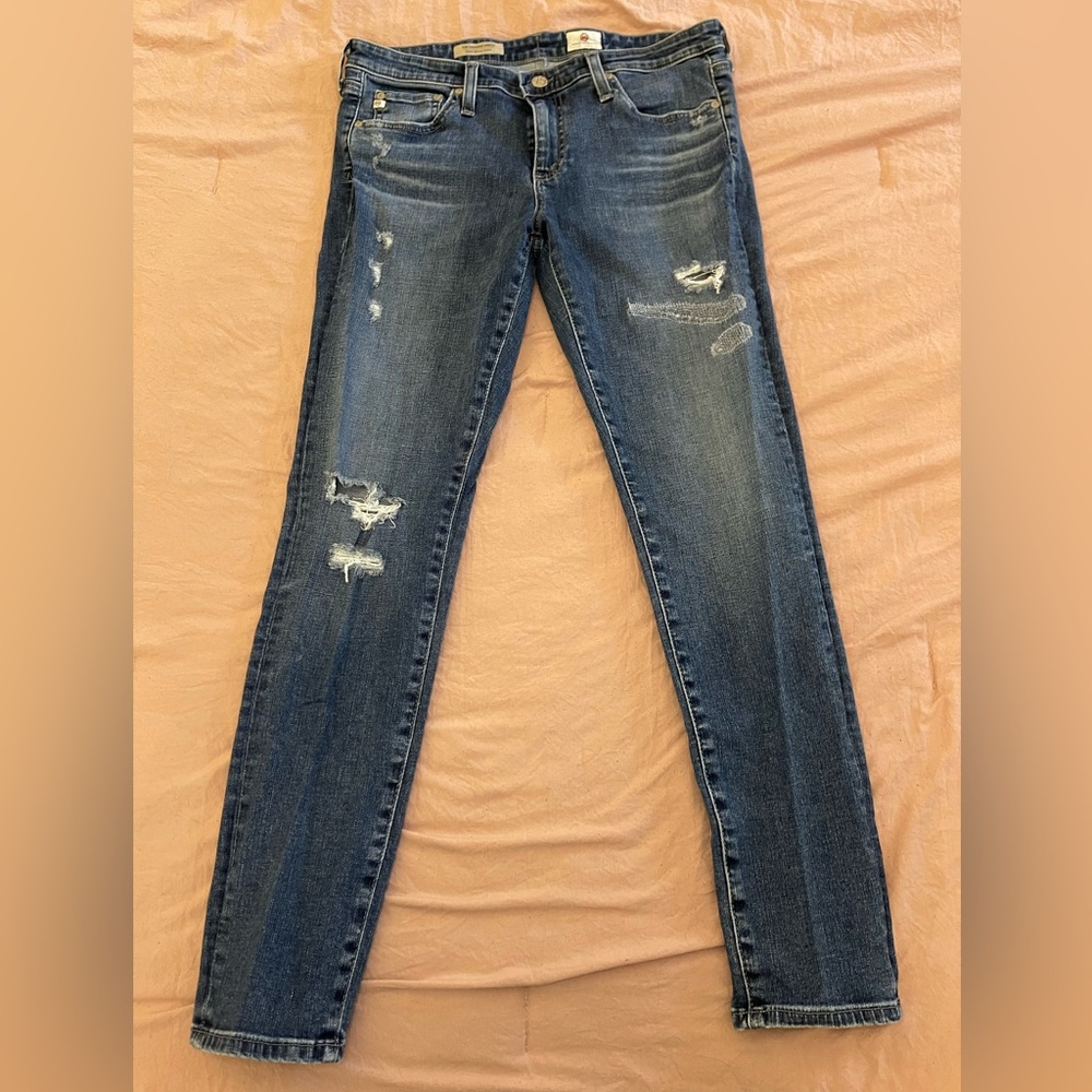AG “legging ankle” jeans! LIKE NEW